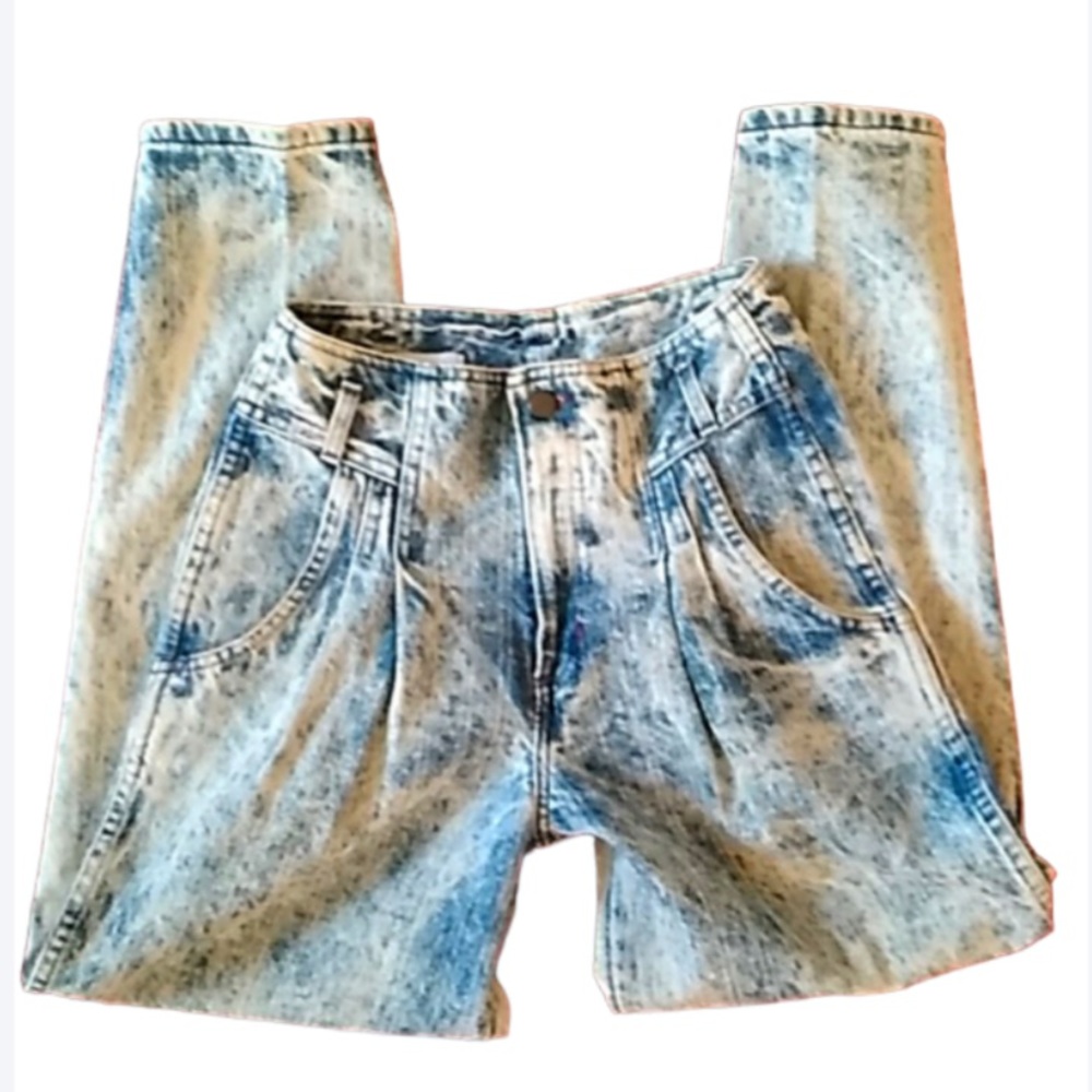 CHIC Rare 70 80s Acid Vintage Pleated High Waisted